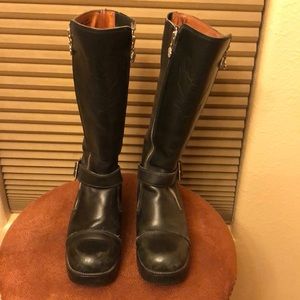 Women’s Tall Leather Harley Davidson Boots
